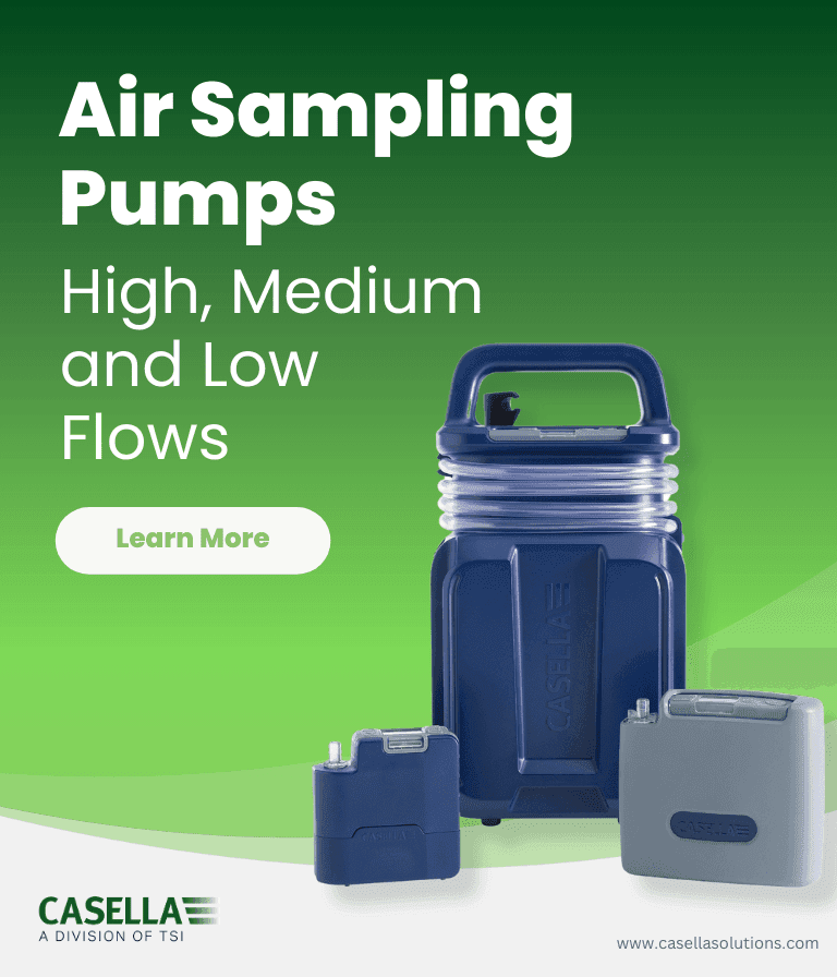 Air sampling pumps